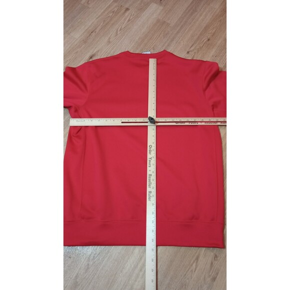 Nike Ohio State Sweatshirt Mens Small Buckeyes Red Fleece Therma Fit Oversized - Picture 11 of 16